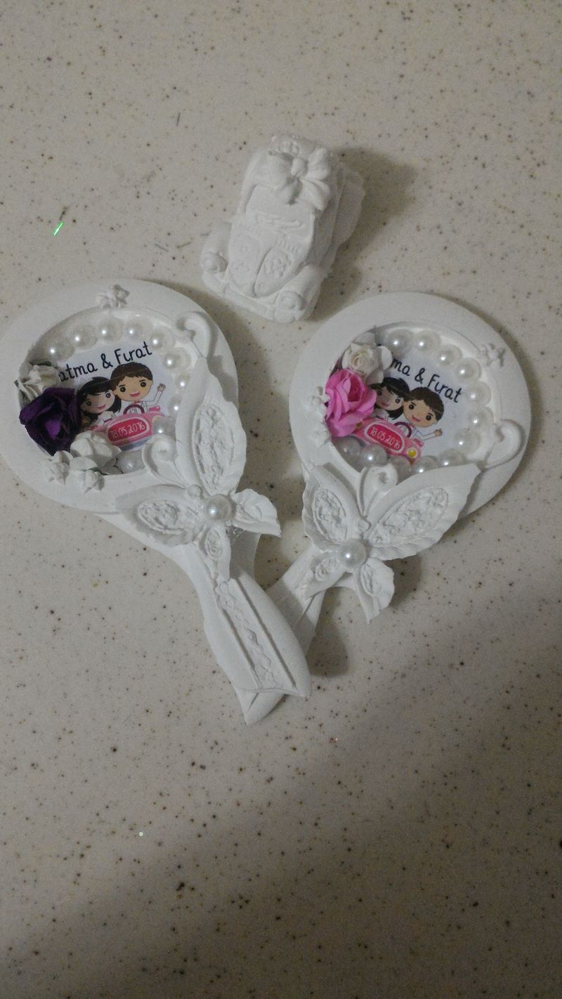 yuvarlak çerçeve kokulu taş